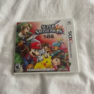 Super Smash Bros for Nintendo 3DS with original case